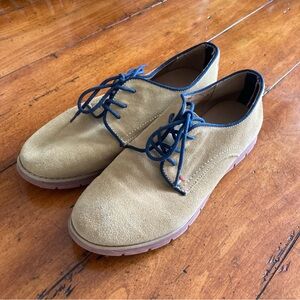 Tommy Hilfiger Women’s Taxi Tan Leather Oxfords size 8